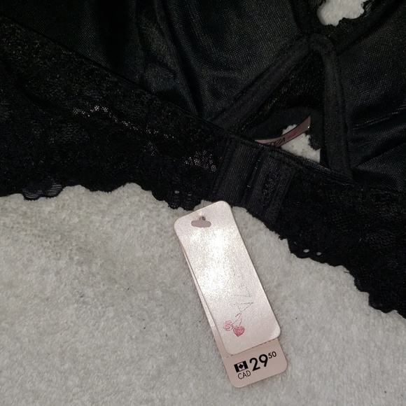 La SENZA Black Lace Bra 38D - Picture 4 of 5